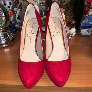 Jessica Simpson platform pumps